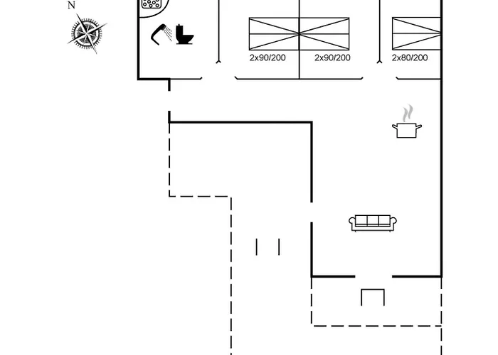 Minke - 2-2km From The Sea By Interhome Feriehus Bolilmark